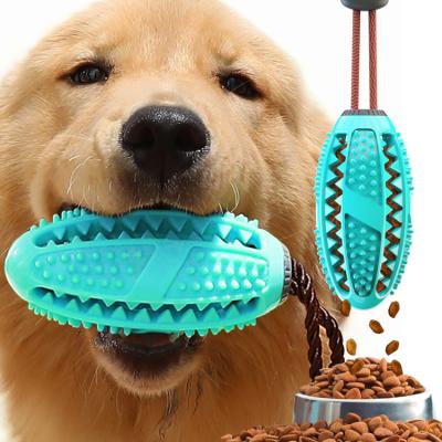 China Sustainable Interactive Pet Toys Chew Dog Toys Ball Dog Treats Dispenser Toy For Small Medium Dogs for sale