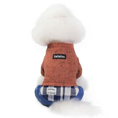 China Sustainable Hot Sale Dog Clothes Four Legs Dog Apparel In Stock for sale