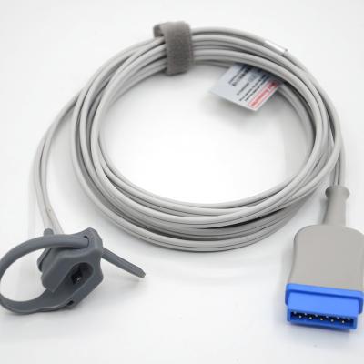 China Mehrfachverwendbarer Erwachsener Weichspitze Spo2 Sensor Sonde Gürtel Spo2 Sensor kompatibel GE Marquette 11pin Ge Spo2 Sensor zu verkaufen