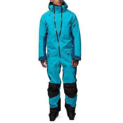 China Custom Made High Quality Warm Suit Breathable Ski Suits For Men Outdoor One Piece Waterproof Snow Windproof for sale