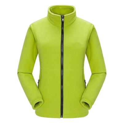 China Factory Direct Viable High Quality Women's Fleece Jacket Winter Zip Up Fleece Jacket Custom Logo for sale