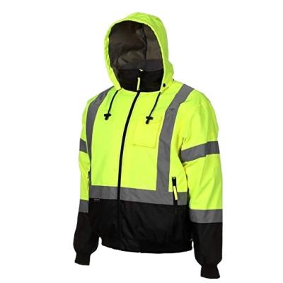 China Good Quality Water Proof Mens Custom Waterproof Hi Visibility Jacket Work Safty Reflective Jackets for sale