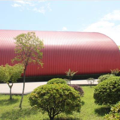 China 330/400/430/500mm Trizip Metal Aluminum Alloy POS Seam Roofing, Facade, Cladding System-Airport Terminal/Aircraft Hangar for sale