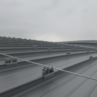 China 330mm metal aluminum alloy standing seam roofing, facade, cladding system for railway station for sale