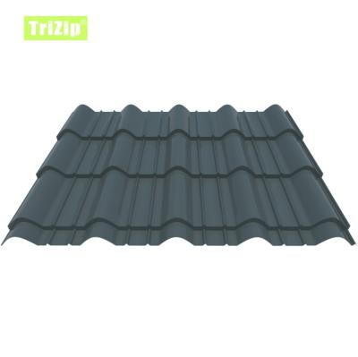 China 780mm Tritile Color Coated Steel Corrugated Antique Metal Roof Tile (TD166) for sale