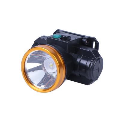 China Rising Waterproof Rechargeable Led Headlamp Light Farm Camping Emergency Camping Fishing Head Lamp Led Headlamp Outdoor Charging Lithium Battery for sale