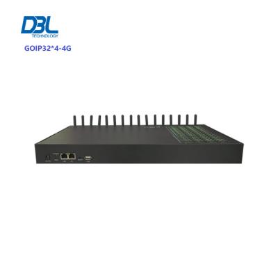 China Hot Sale GOIP GSM/LTE 4g Gateway 32 Channels 128 Ports VOIP Gateway With IMEI Change 44*26.6*4.7cm for sale