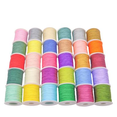 China Jewelry Beading Braided Bracelet Accessories No.72 50g 0.8mm Jade Nylon Thread For DIY Jewelry Making Woven Bracelet for sale