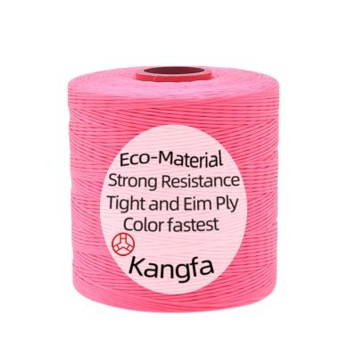 China Gross Weight 412g Waterproof Leather Sewing 150D/16 Waxed Thread For Bracelets 0.6mm Thickness Waxed Thread for sale