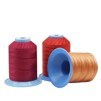 China Waterproof 150D/3 Polyester Thread For Furniture Working Polyester Sewing Thread for sale