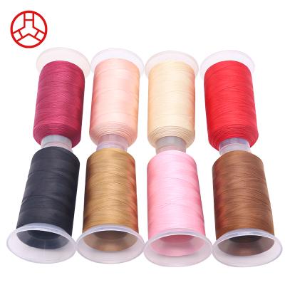 China Abrasion Resistance High Tenacity Polyester Thread 250D/4 Sewing Thread 100% Polyester Yarn for sale