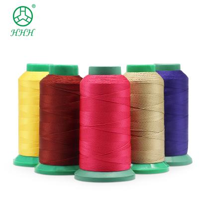 China High Tenacity 420D/3 100% Polyester Thread Waterproof Polyester Sewing Yarn for sale