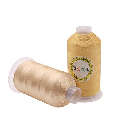 China Machine Embroidery Thread Waterproof 100% Polyester 120d 2 5000m Wholesale Embroidery Thread for sale