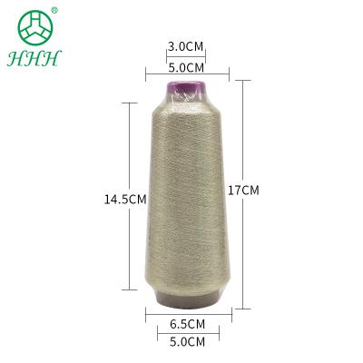 China Low Type Knitting Yarn Embroidery Yarn Metallic Shrink MS Metallic Yarn for sale