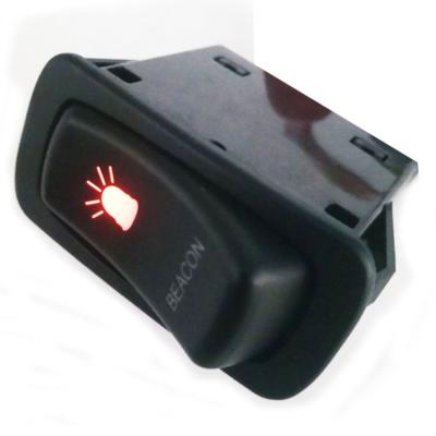 China Car Boat BEACON Rocker Switch 5 Pin Laser On /Off LED Light 20A/12V 10A/24V ON/OFF Switch for sale