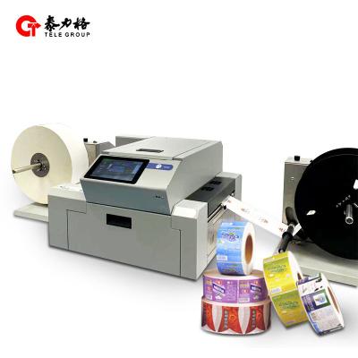 China Hotels Easy Use Desktop Roll To Roll Colorful Inkjet Digital Label Printer Label Printers for sale