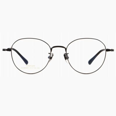 China Fashion XM Retro Vintage Pure Titanium Glass Newest Round Optical Eyewear Frames Classic Spectacle Frames for sale