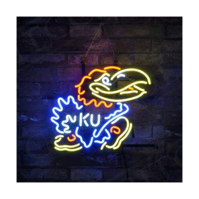 China Buildings Dropshipping Agent KU Glass Neon Sign Customs Lead The Neon Sign for sale