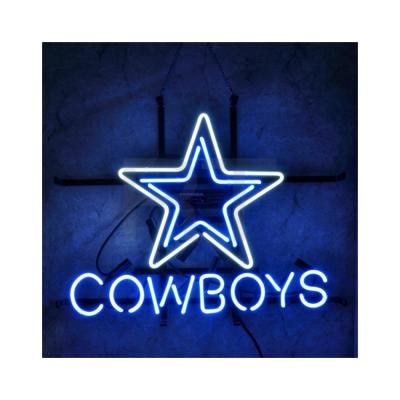 China 2020 hotel hit for amazon cowboys casino vintage bar mancave acrylic neon sign for sale