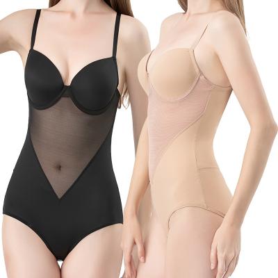 China Sexy Antibacterial Jumpsuit Compression Underwear Belly Top Order Seamless Body Shaper Butt Enhancer Panties Shapewear for sale