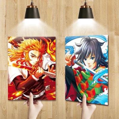 China Wholesale Japan 3d Flip Lenticular Anime Poster Printing Anime Poster With Flip Effect 3d Home Decor Poster Picture 3d Printing for sale