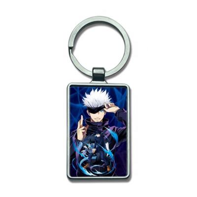 China Fasion Hot Sale 2x3 Inches Plastic Anime 3d Lenticular Key Chain Custom 3D Key Chain For Promotional Gift Lenticular Keychains for sale