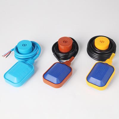 China Automatic Control Float Water Level Regulator For Meter Water Tower Cable Level Float 0.4mm2 Float Switch for sale