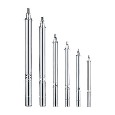 China 220V deep water stainless steel pump household submersible pump high lift stainless steel well water agricultural submersible pump for sale