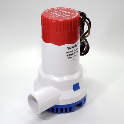 China New sea water pump sales12VDC water pump direct discharge submersible miniature submersible bilge marine bilge sewage pump submersible pump for sale