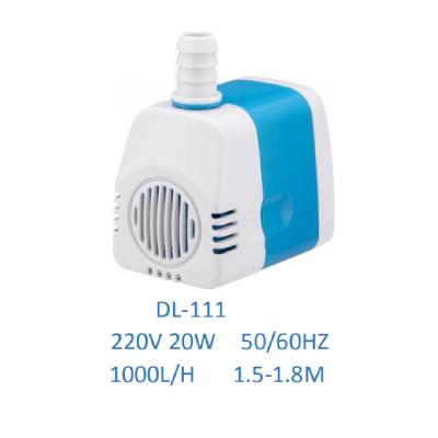 China 220V 25W Good Quality Water Pump Mini Submersible Pump For Fish Tank Viable Submersible Pond for sale