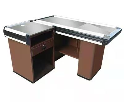 China Supermarket Cashier Checkout Counter Manufacturer From China Modern supermarket checkout counter for sale