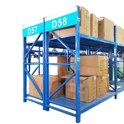 China customized Industrial warehouse Racks Hot Sale heavy Duty Storage Racking Metal Original Bolted Shelf Main Racks for sale