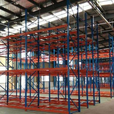 中国 Metal Original warehouse shelves heavy Duty pallet Racking Boltless Shelving customised Industrial display racks 販売のため