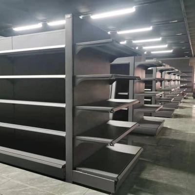 Chine grain supermarket shelves Fruit shelves Modern supermarket racking assembled gondola shelving à vendre