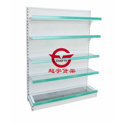 China Supermarket Shelf Supplier Supermarket Rack Retail Single Side Supermarket Shelf zu verkaufen