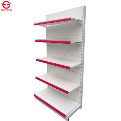 Κίνα ChaoYu Factory Steel Single Supermarket Racks Metal Retail Wall Gondola Display Supermarket Shelves προς πώληση