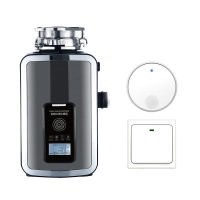 China Auto Reverse Function Remote Control Food Waste Disposer with LCD Screen for sale