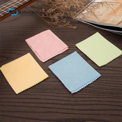 China Violin Microfiber Cleaning Polishing Cloth For Musical Instrument Guitar Violin Piano Clarinet Trumpet Universal for sale