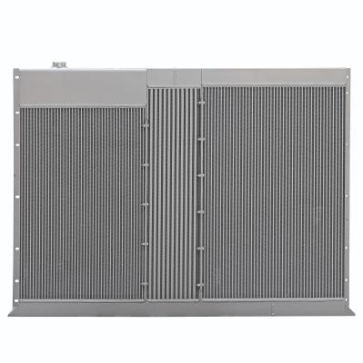 China High Quality Bar Air Compressor Plate Structure Aluminum Air Compressor Water Oil Cooler For Heat Exchanger for sale