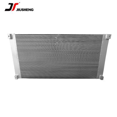 China SH350-3 Aluminum Hydraulic Oil Cooling System Flat-fin Excavator Oil Cooler In Stock Aftermarket Replacements for sale