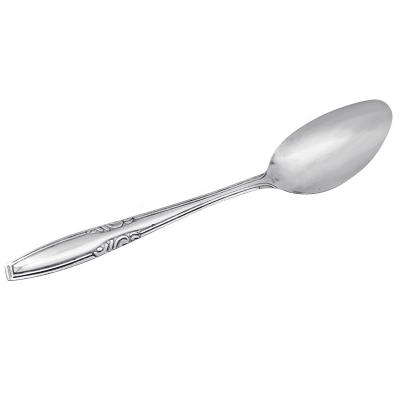 China Sustainable Kitchen Accessories 303 Table Soup Dinner Spoon Stainless Steel for sale