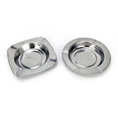 China Cheap square stainless steel hotel bar high quality office stainless steel ashtray for sale