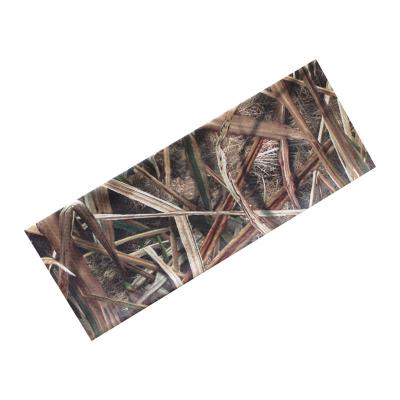 China Non-slip Customized Cooling Band Headwear Heat Transfer Grassland Printed Polyester Sweatband for sale