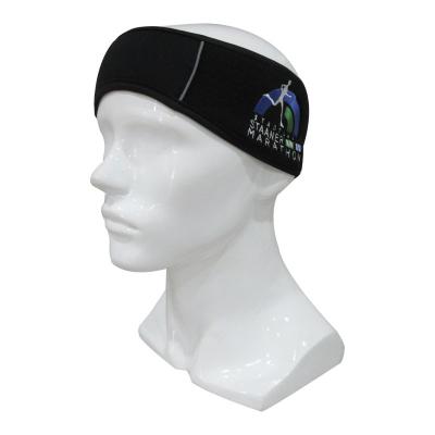 China Custom Fleece OEM Winter Fleece Polyester Headband Non-slip Ear Warmer Headband for sale