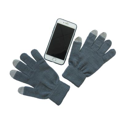 China Outdoor Jacquard Winter Gloves With Touch Screen Fingertips for sale