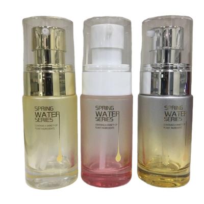 China Personal care make up glass cosmetic packaging paint bottles for lotion, serum, toner and cream. Customized color, logo are welcome for sale