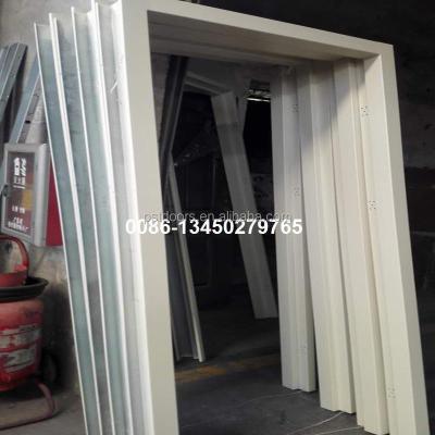 China Steel Never Rust Easy Compile Pressed Steel Door Frames, American Door Frame for sale