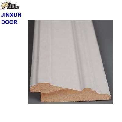 China Modern solid wood frame, primed pine interior jamb for sale