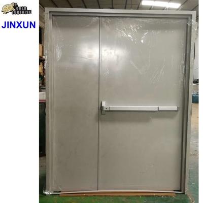 China Modern 1.5 hour fire proof steel door for sale