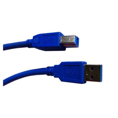 China Camera Super Speed ​​USB AM 3H0 TO BM Cable Blue Cable USB3.0 AM TO BM, Color VERSION 3.0 for sale